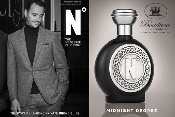 Midnight Degree: sensory fusion from Boadicea Perfume & Nth Degree